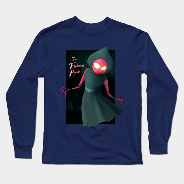 Flatwoods Monster Long Sleeve T-Shirt by Viv_Does_Art_